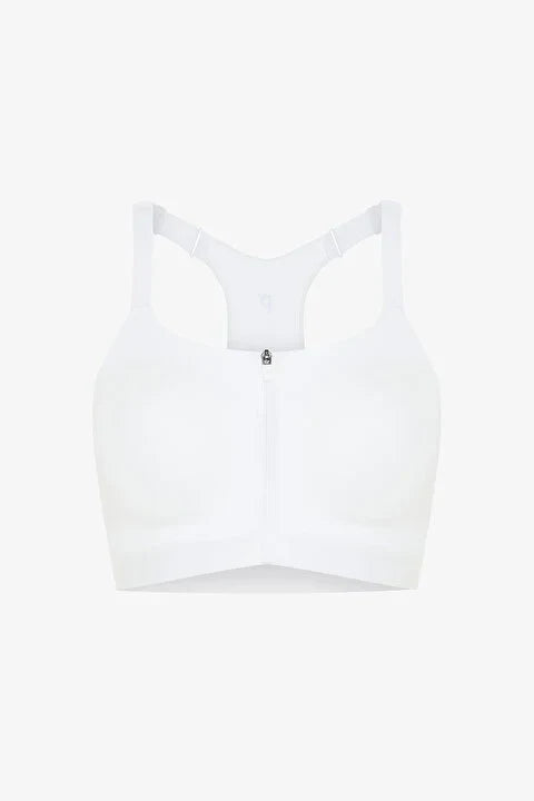 Penti White High Support Zippered Premium Sport Bra
