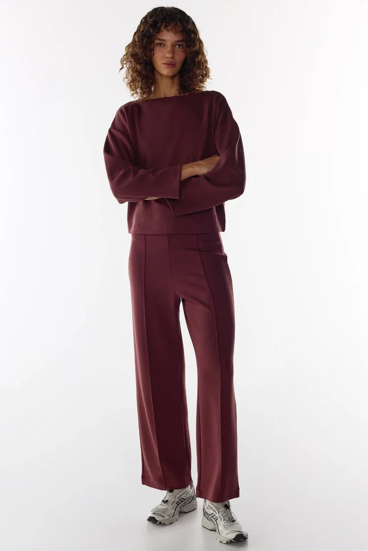 Penti Brown Silky Touch Long Sleeve Long Sleeve Blouse