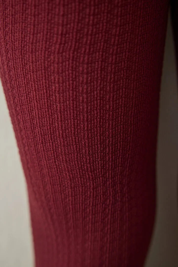 Penti Girls' Pretty 90 Denier Micro Pantyhose Bordeaux Tight