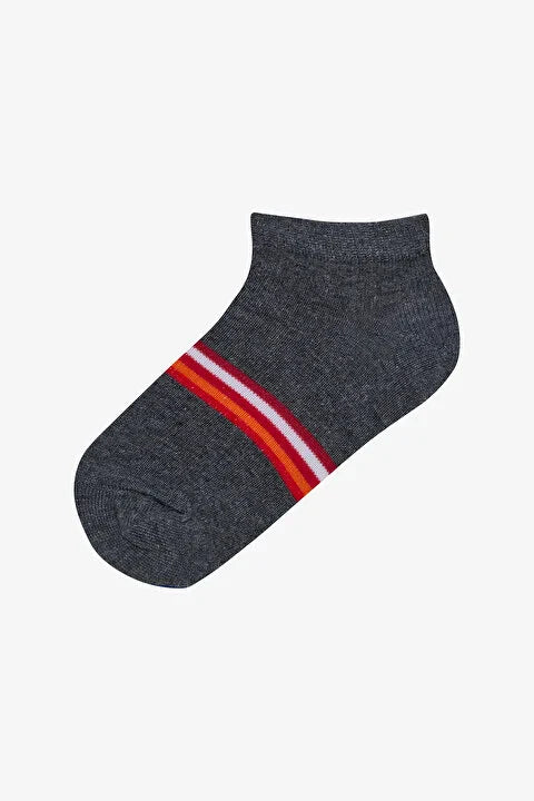 Penti Boy Bright Stripe 4-Pack Ankle Multicolored Socks