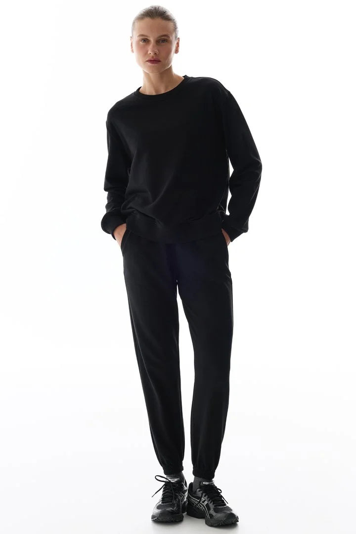 Penti Black New High Waist Active Sweatpants