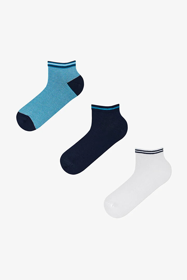Pent Man Multicolor Cool Triple 3in1 Liner Socks