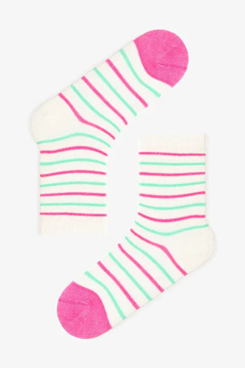 Penti Multicolored Girl Pinky Woof 4-Pack Socks