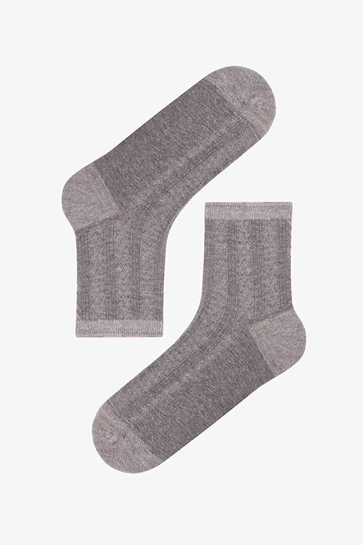 Penti Black Grey Shimmer Glitter 3 Pack Ankle Socks