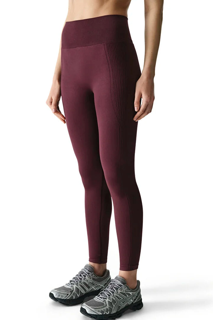 Penti Bordeuax Seamless High-Waisted Legging