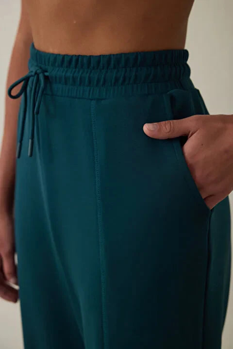 Penti Dark Green Modal Brushed Jogging