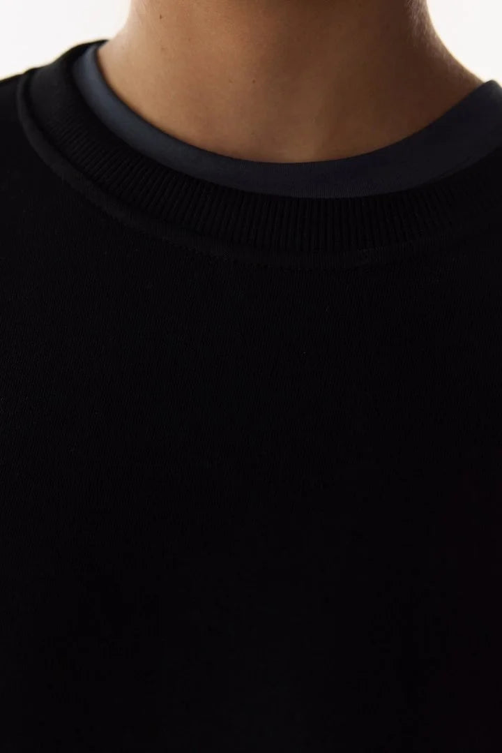 Penti Black New Oversize Active Long Sleeve Sweatshirt