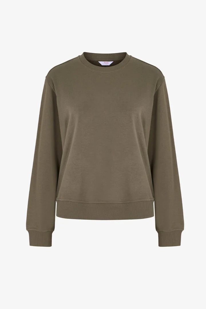 Penti Khaki New Oversize Active Long Sleeve Sweatshirt