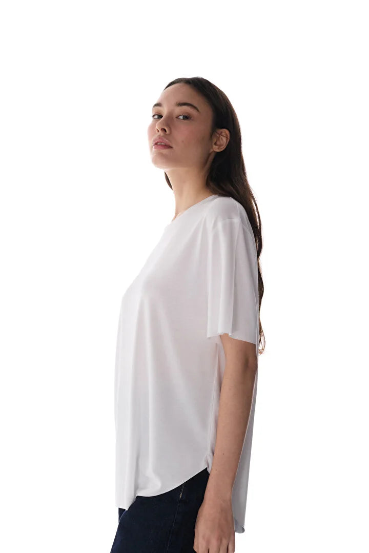 Penti White Crew Neck Active T Shirt