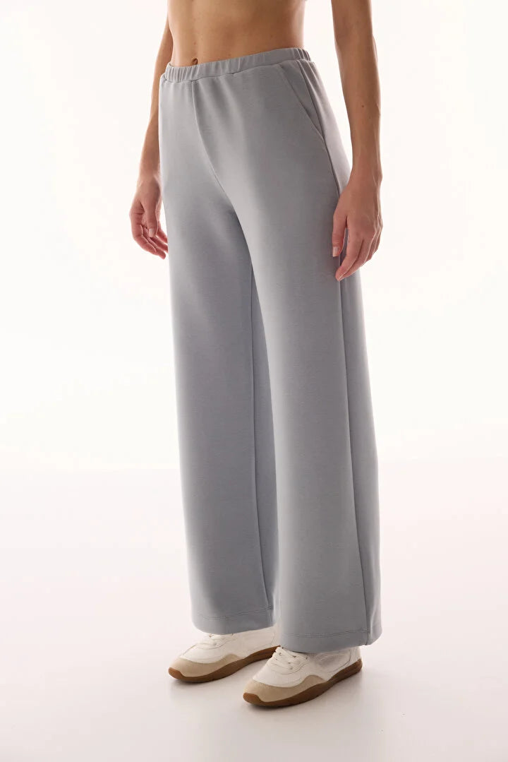 Penti Gray Silky Feel Loose Pants