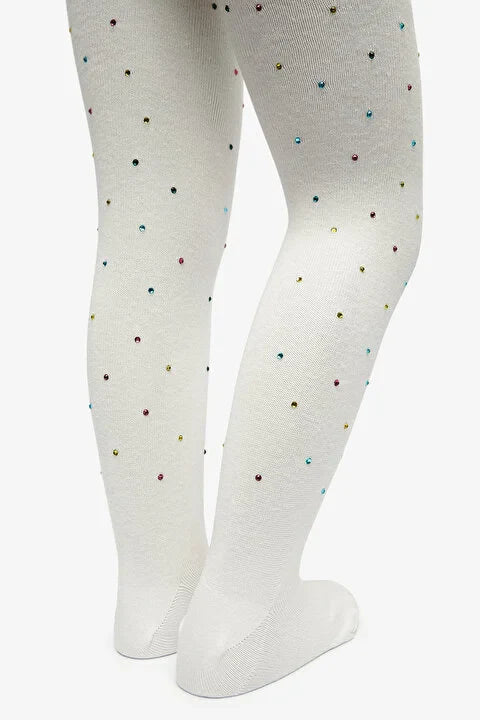 Penti Pretty White Bright Pantyhose Tight