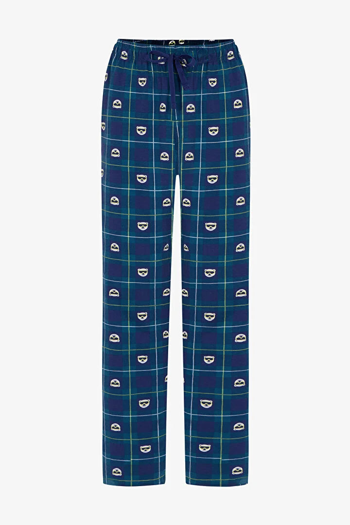 Penti White Zone Pants Long-Sleeve Pajama Set