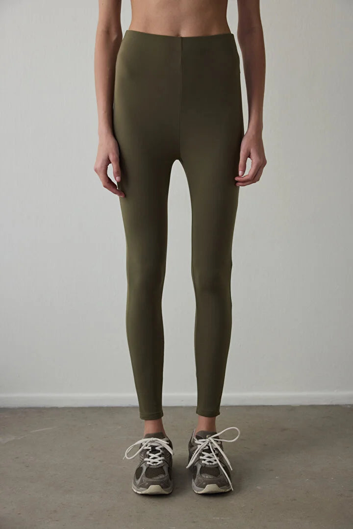 Penti Dark Olive Warm High Waist Leggings