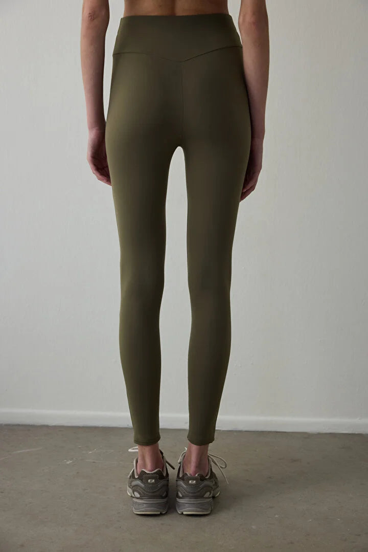 Penti Dark Olive Warm High Waist Leggings