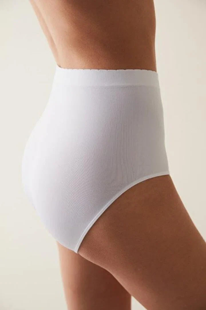 Penti Basic High Waist White Slip Panties