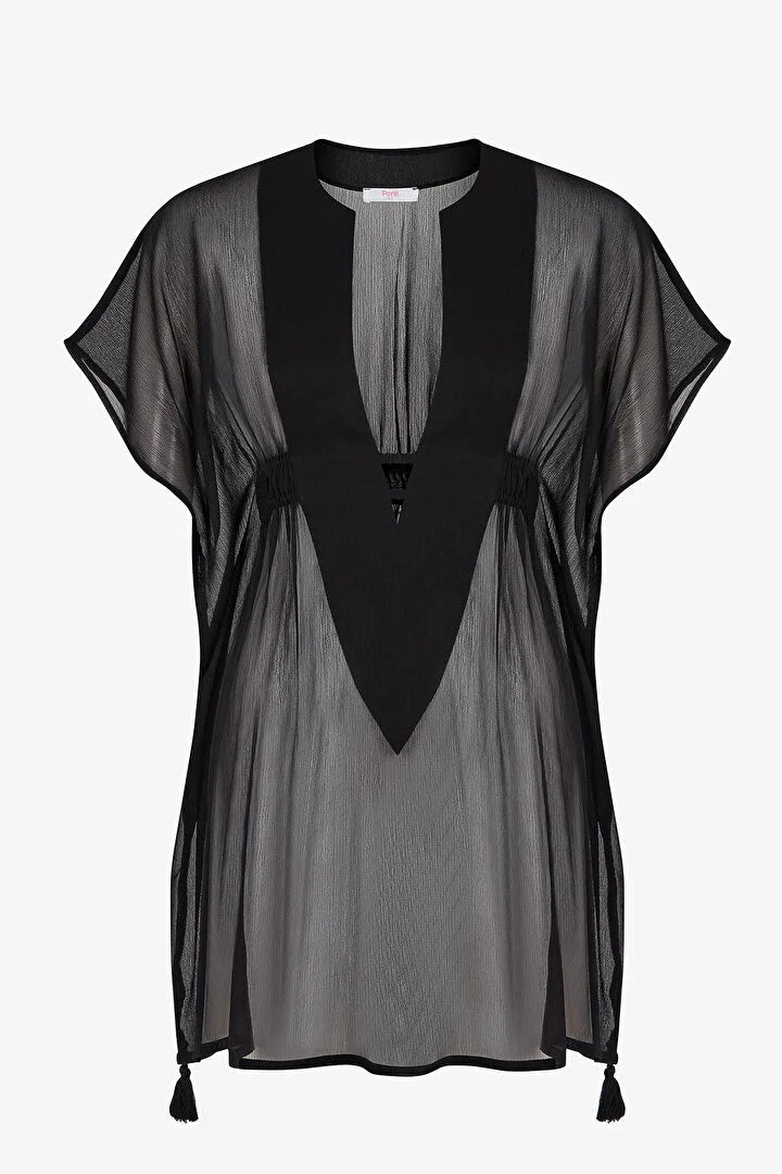 Penti Black Basic Kaftan