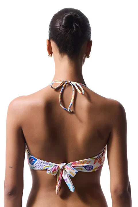 Penti Multi Color Strapless Bikini Top