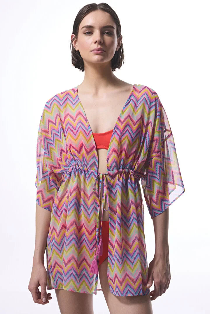 Penti Zigzag Multi Color Pareo