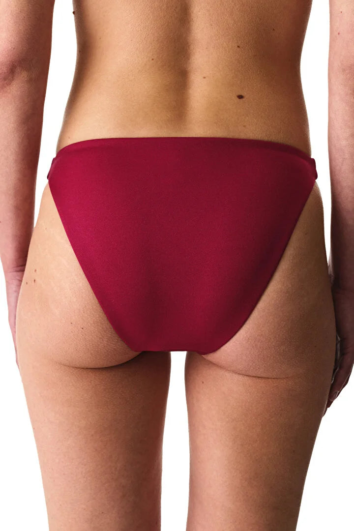 Penti Burgundy Minimal Slip Bikini Bottom