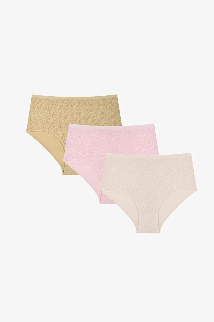 Penti Colorful Sweet Feel 3 in1 Pointel High-Waist Slip