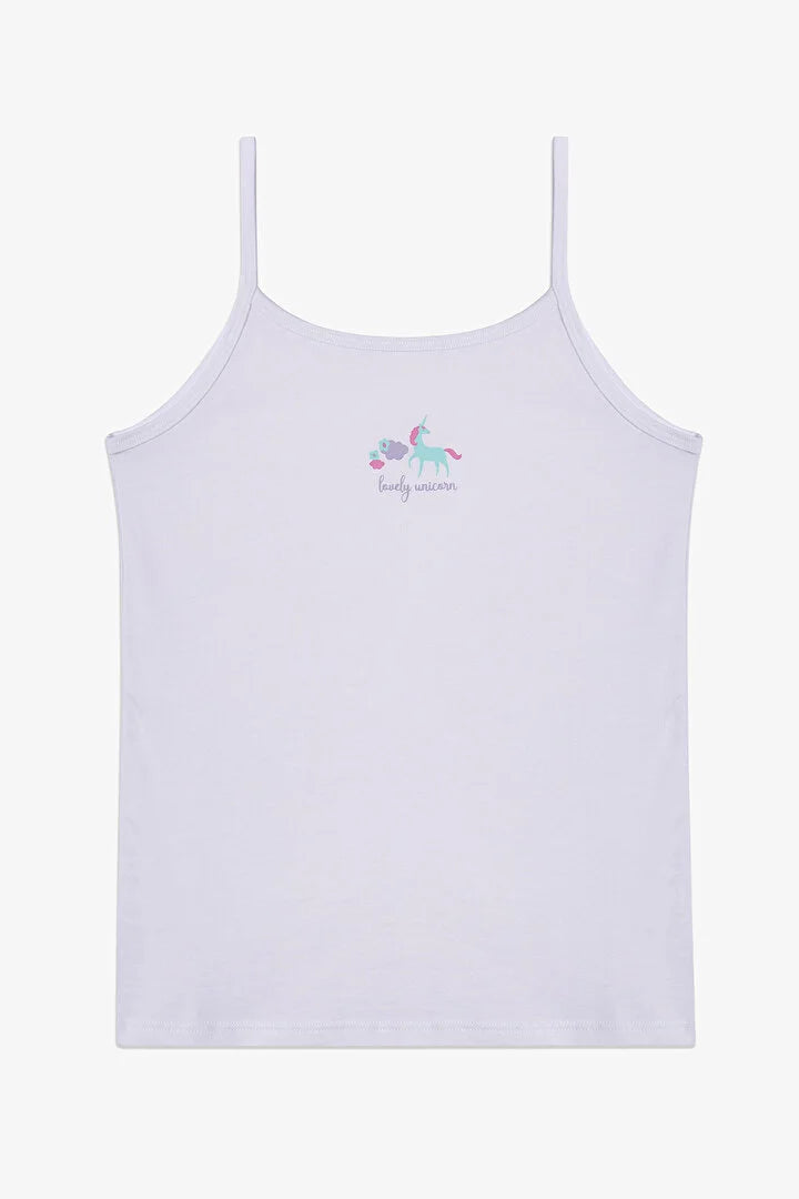 Penti Off-White Girls Lovely 2 in1 Tank