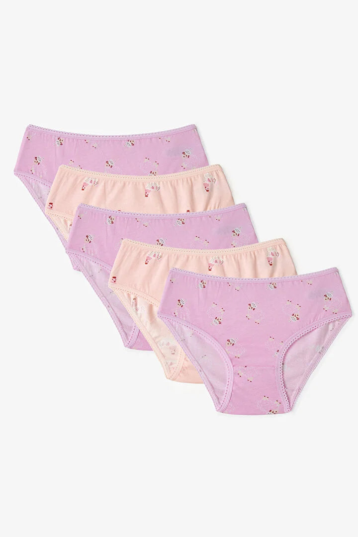Penti Girl Pink Mix Sheep 5 in1 Slip