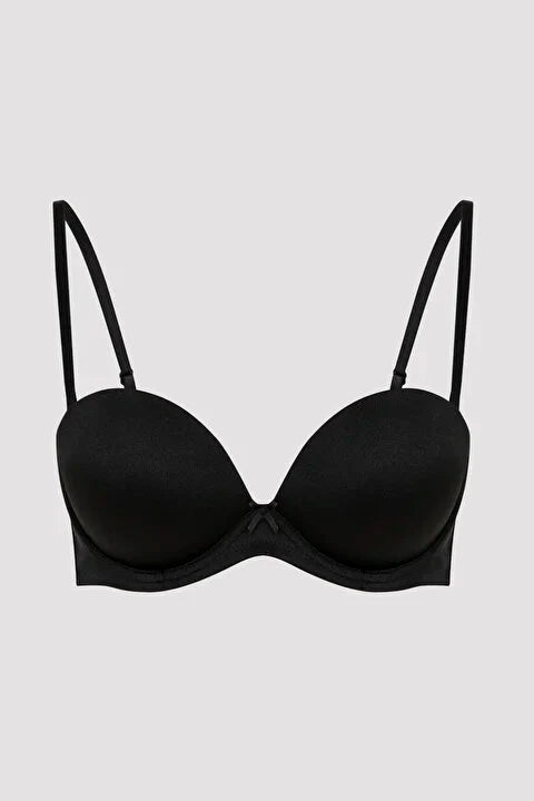 Penti Strapless Black Bra
