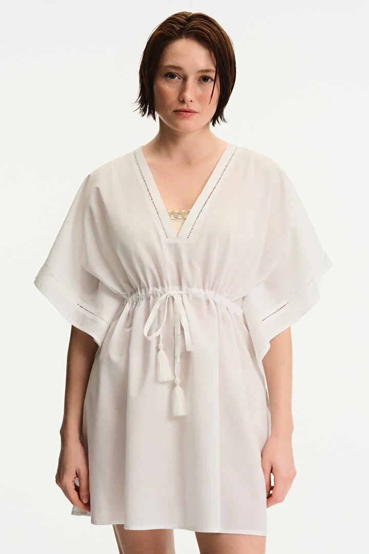 Penti White Vera Kaftan