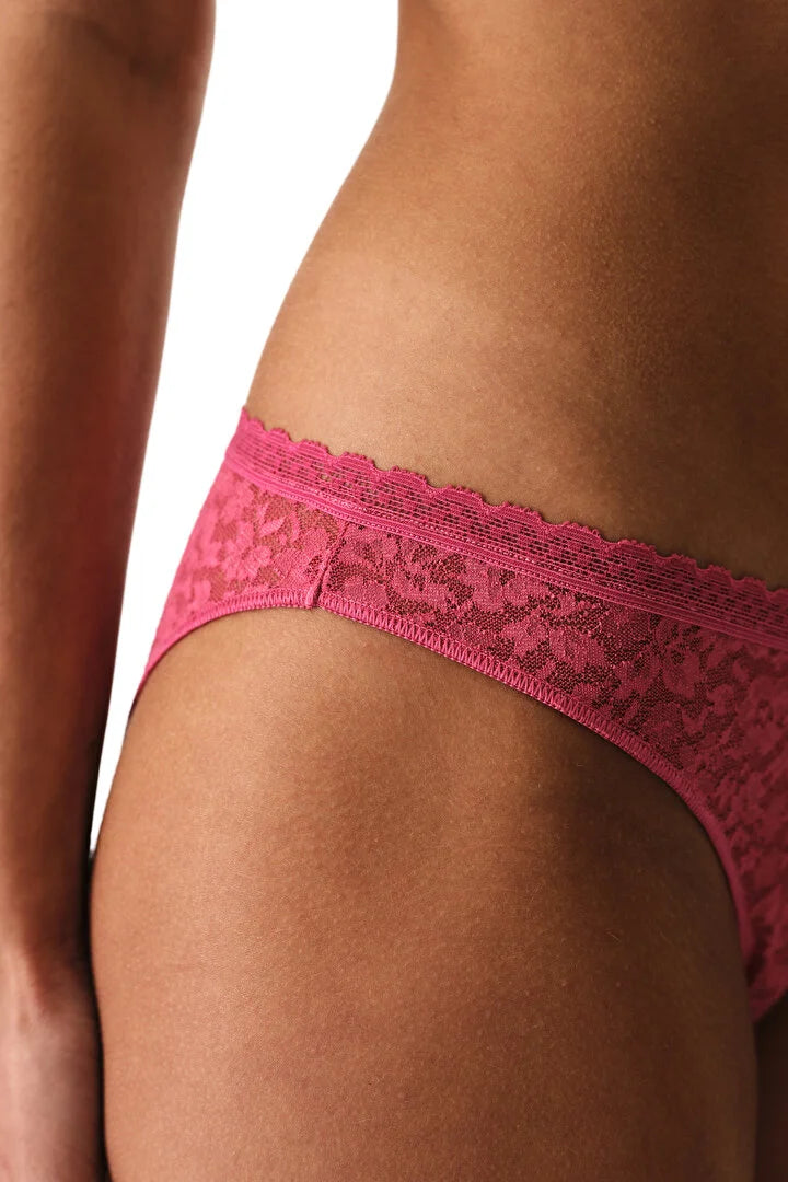 Penti Fuchsia Easy Lace V-Model Slip