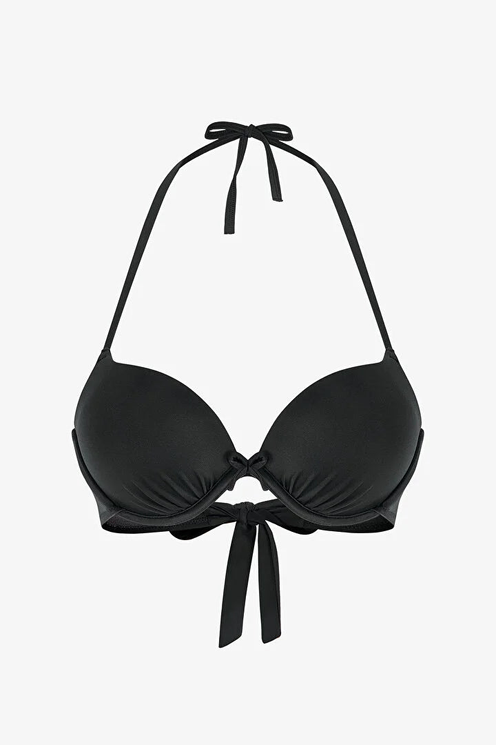 Penti Black Push Up Supported Bikini Top