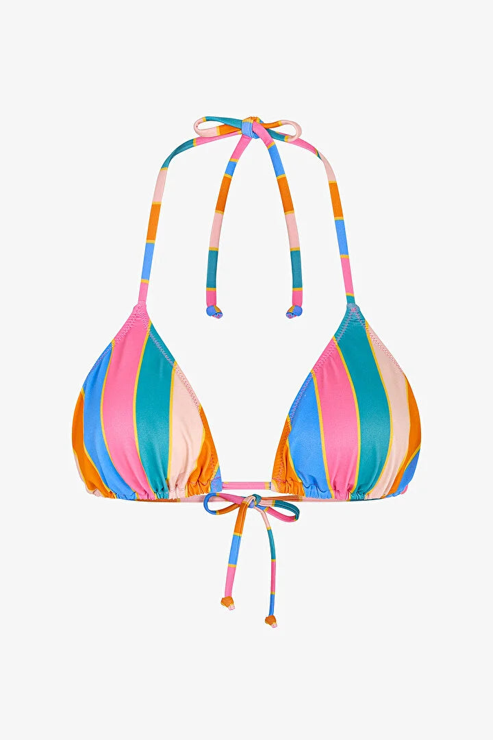 Penti Multicolor Triangle Bikini Top
