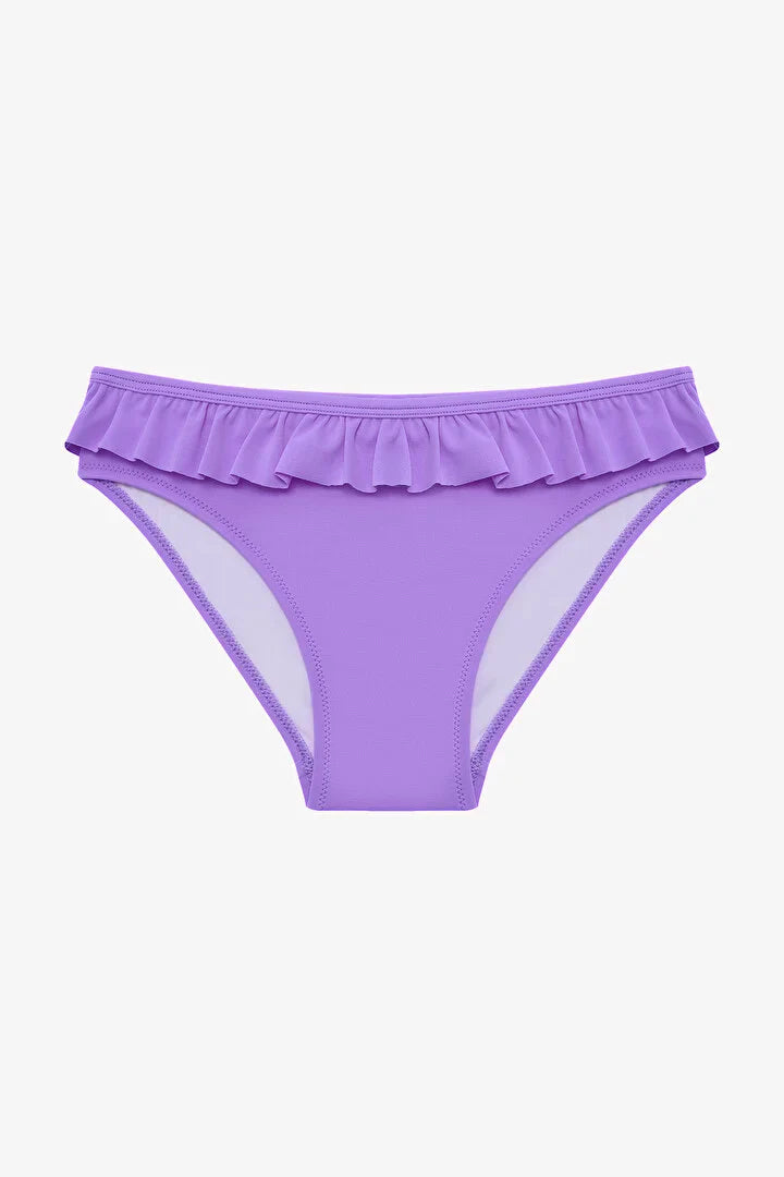 Penti Girls Butterfly Triangle Skirt Lilac Bikini Set