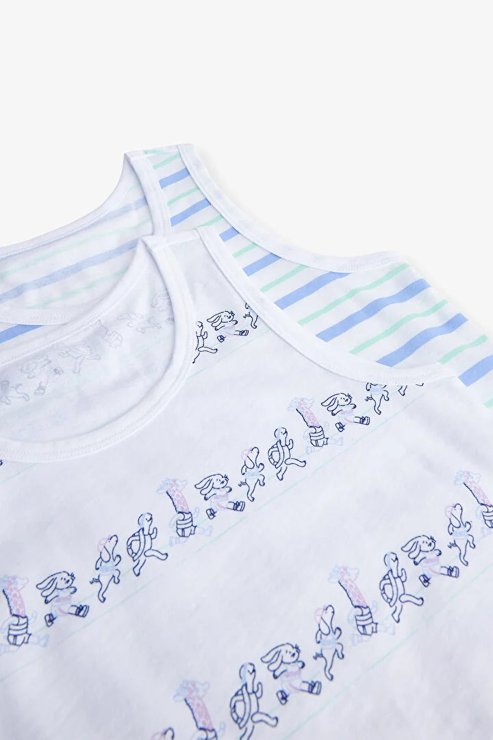 Penti Optic White Boys 2 in1 Tank Top