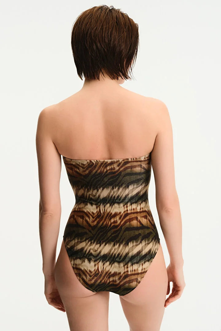 Penti Multicolor Strapless Swimsuit