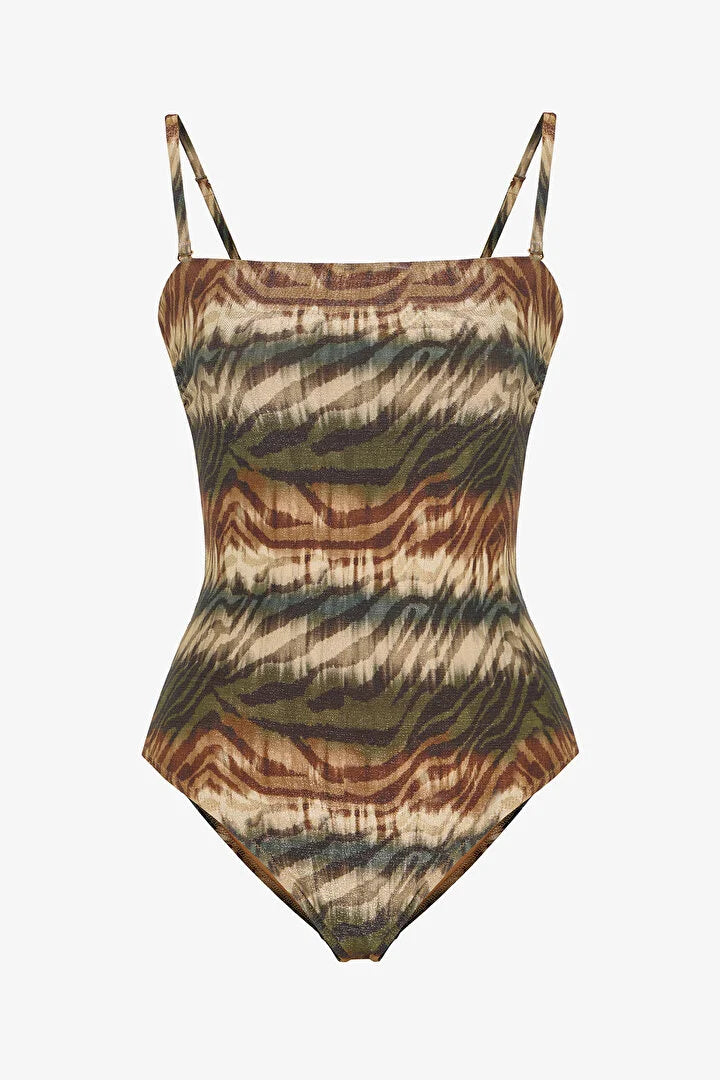 Penti Multicolor Strapless Swimsuit