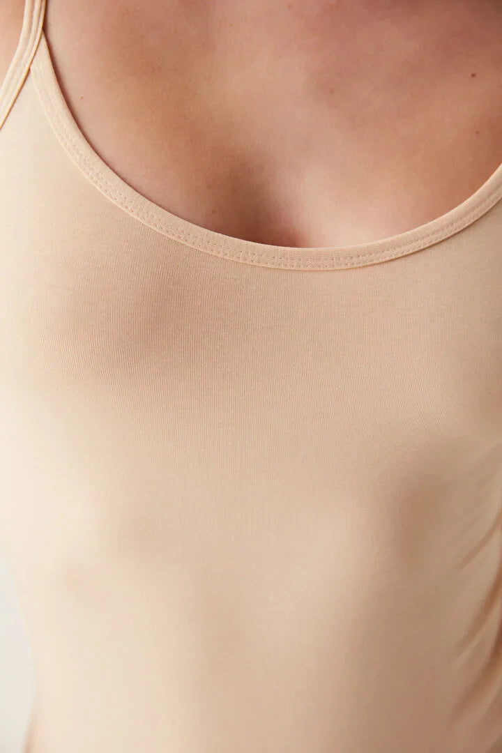 Penti Beige Thin Strap Bodysuit