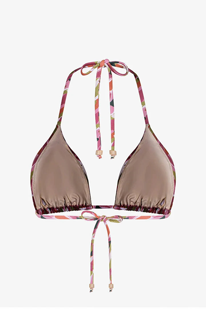 Penti Multicolor Triangle Bikini Top