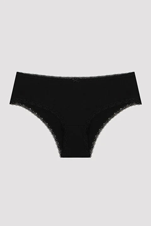 Penti Daily Lace 3-Pack Cotton Grey Hipster Panties