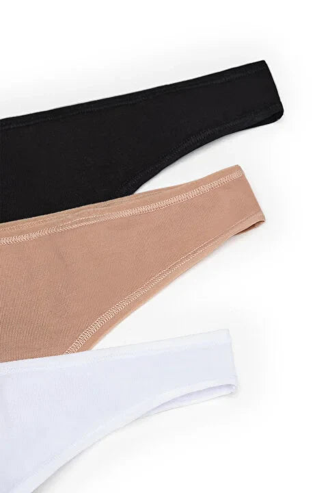 Penti Basic Multicolor 3-Pack Thong Panties