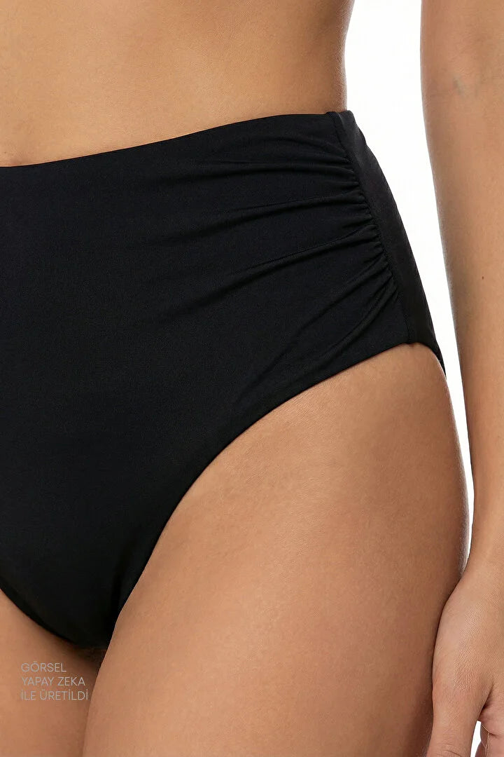 Penti Black High Bikini Bottom