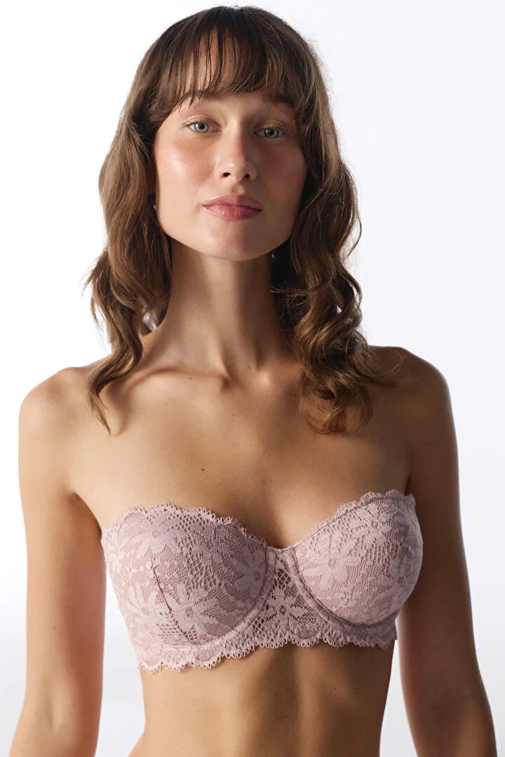 Penti Lilac Bloom Lace Padded Bra