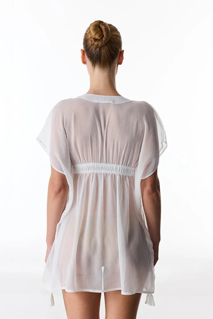 Penti White Basic Kaftan