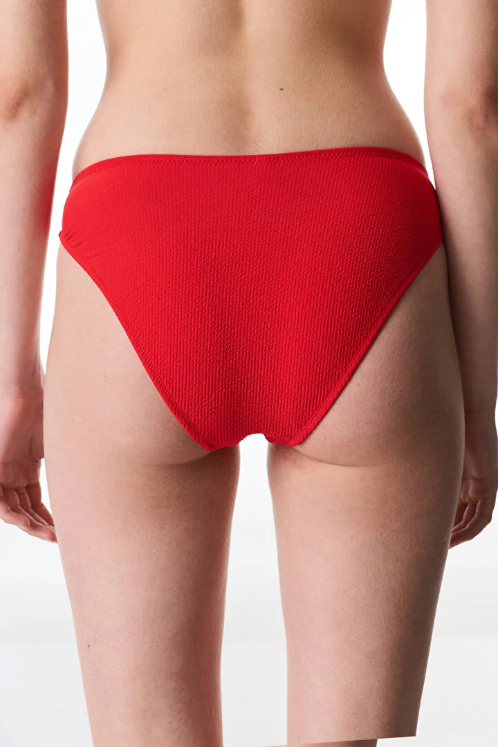 Penti Red High Leg Slip Bikini Bottom