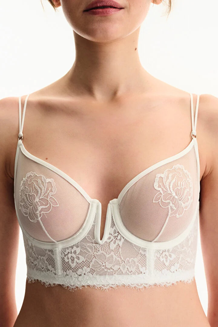 Penti Off-White Removable Skirt Babydoll
