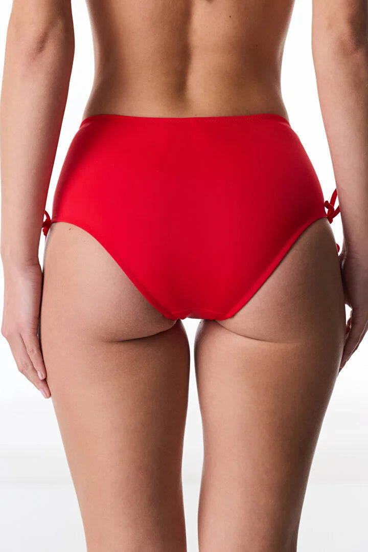 Penti Red High Ring Bikini Bottom