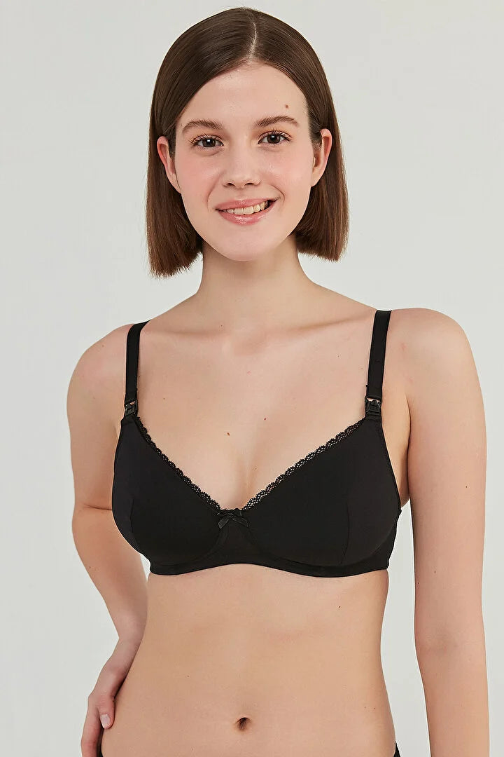 Penti Mama Black Bra