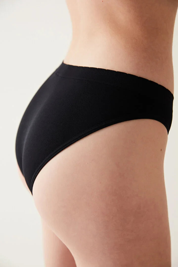 Penti Black Basic Slip Panties