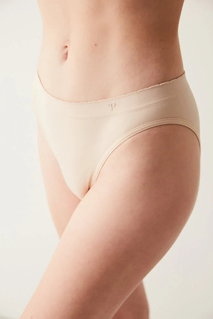 Penti Beige Basic Slip Panties