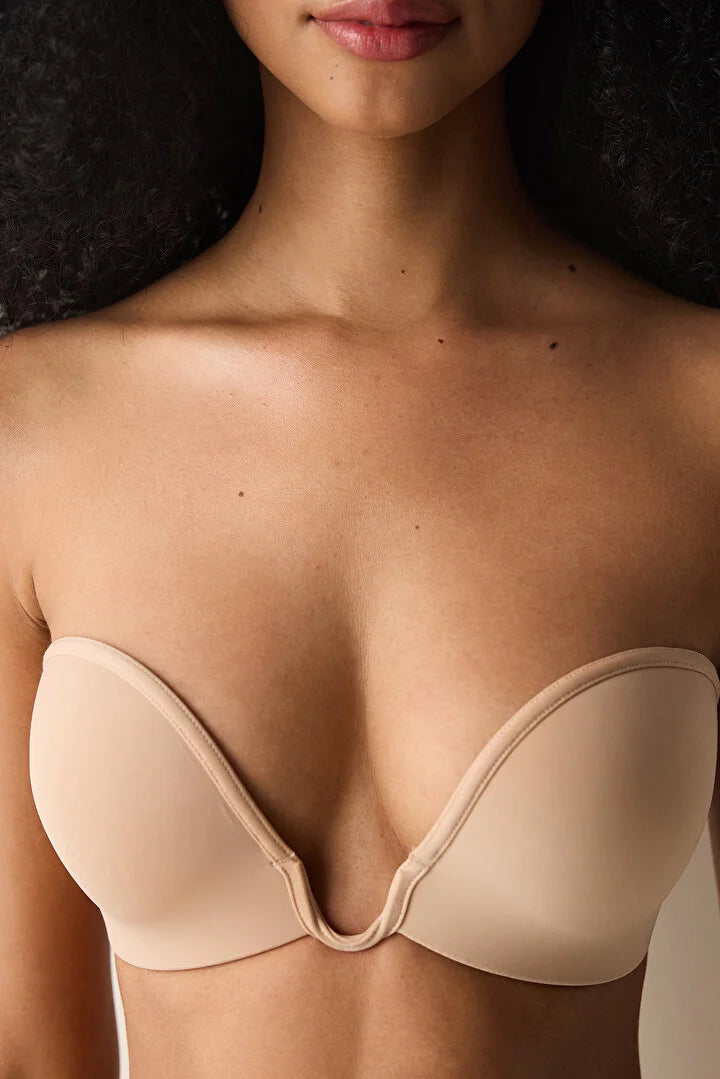 Penti Deep Decollette Beige Bra