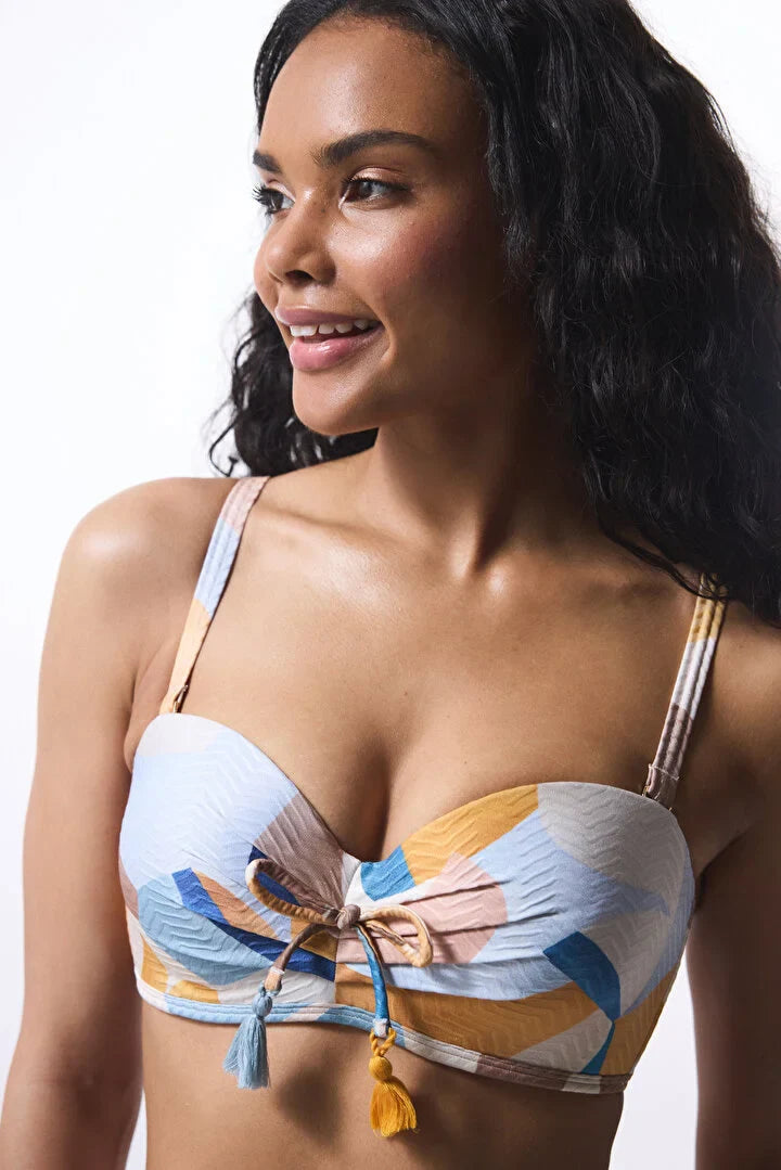 Penti Misty Lotus Multi Color Bikini Top